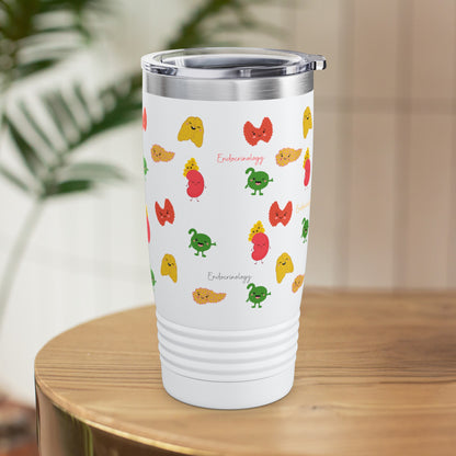 Endocrinology tumbler, Gift idea for new grad endocrinologist, medical themed gift, tumbler for doctors and nurses in endocrine