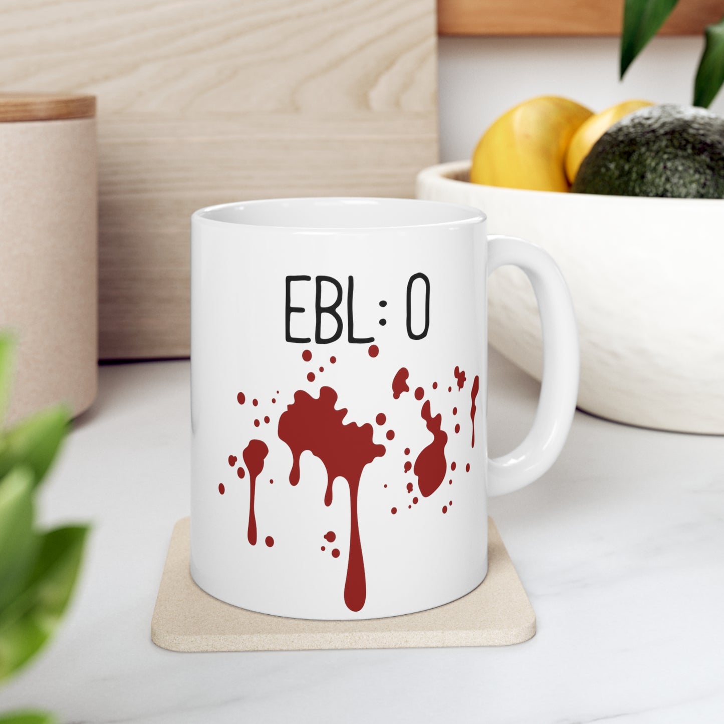 Funny surgeon mug, EBL:0, Surgery tech, resident gift, Surgeon humor, medical student, doctor gift, OR tech