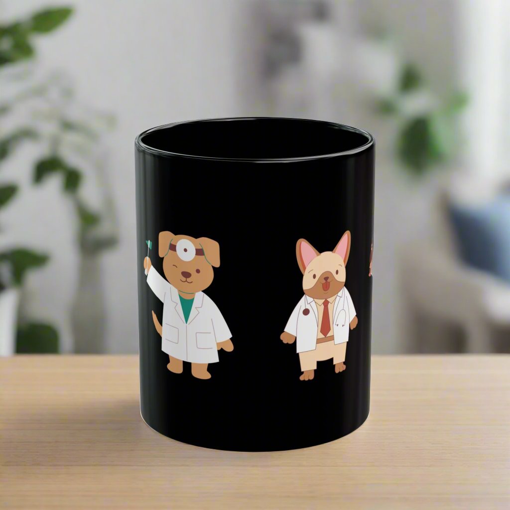 Vetrinary doctor mug, dogtor mug, dog doctor mug, dog lover gift, medical humor, Vet tech, Vet student gift