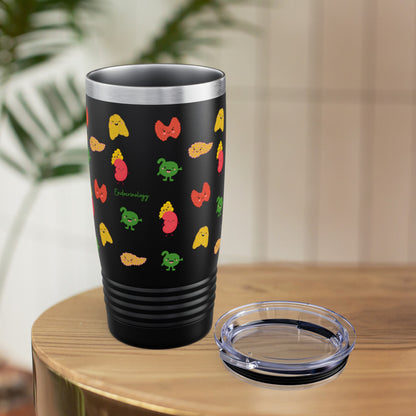 Endocrinology tumbler, Gift idea for new grad endocrinologist, medical themed gift, tumbler for doctors and nurses in endocrine