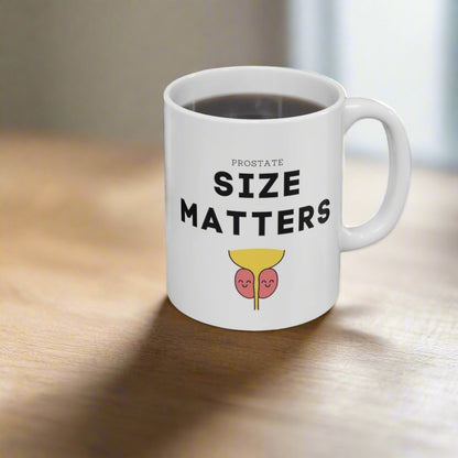 Urologist gift, mug, Prostate size matters, funny doctor mug, nurse mug, urology resident, stream team, urology fellow, TURP