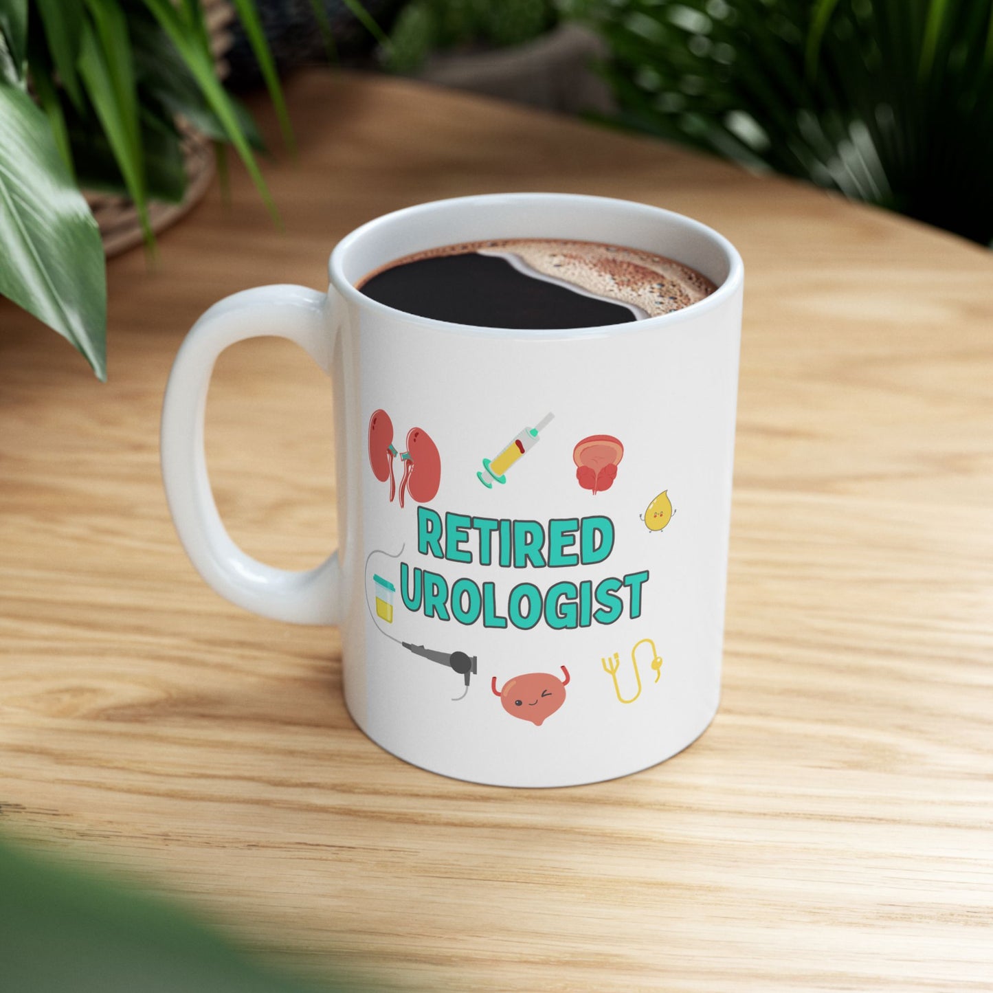 Retired Urologist Mug, Funny Urology Gift for Retired Doctors, Medical Retirement Coffee Cup, Urologist Appreciation Gift, Doctor Retirement Present