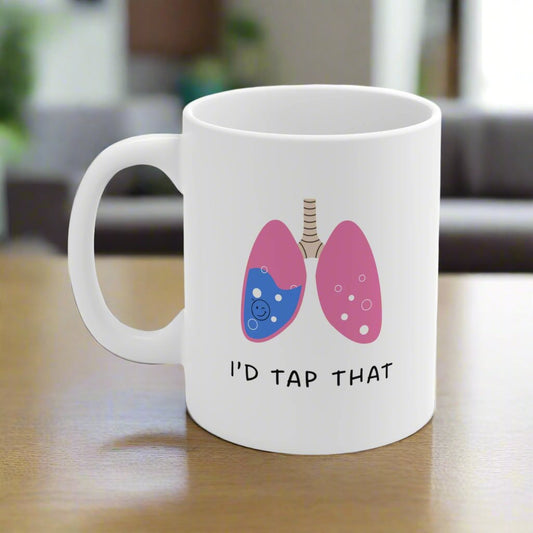 Lung doctor gift,  Pulmonology, lung mug, Lung disease specialist, Lung surgeon, medical humor,  Doctor mug, Nurse mug, surgeon gift, medical puns.