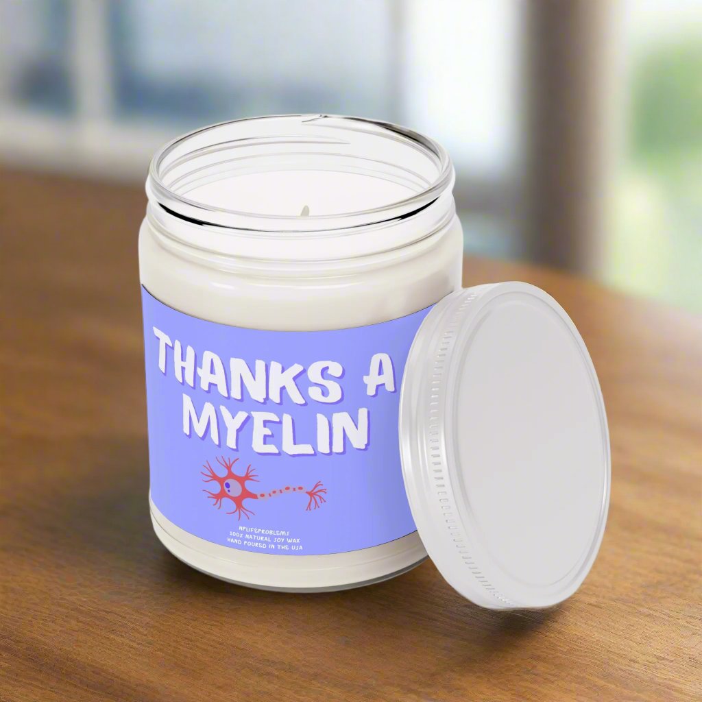 Brain Doctor Gift Candle – Neurology Appreciation Candle, Myelin Neurologist Gift, Doctor Thank You Gift Idea, Medical Specialty Gift for Neurologists