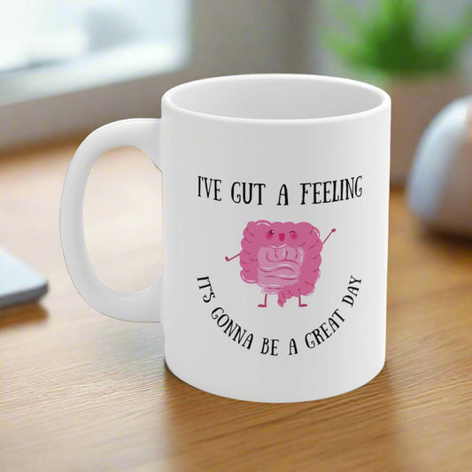 GI mug, stomach doctor, colorectal surgeon gift, gut feeling, medical puns, colon surgeon, stomach doctor, GI nurse, endoscopy, medical humor