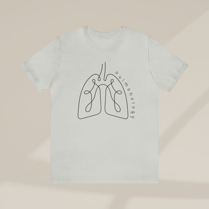 Pulmonology T shirt minimalist gift for Lung doctor Resident new grad cute student top Intensivist ICU team medical school graduation Lung surgery