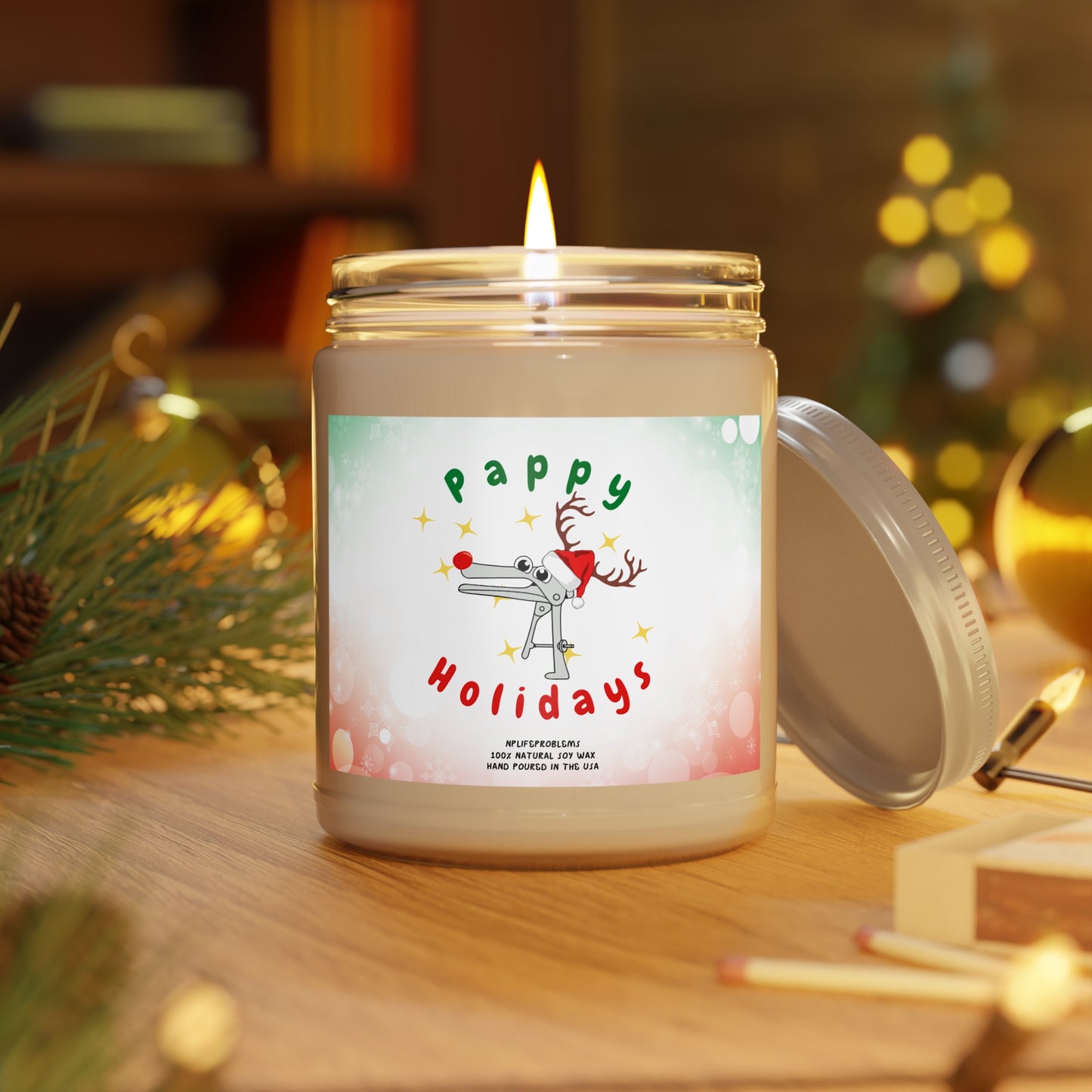 Gynecology Nurse Holiday Candle - OB-GYN Christmas Gift - Women's Health Doctor Gift - Surgeon Holiday Gift - Nurse Healthcare Christmas Present