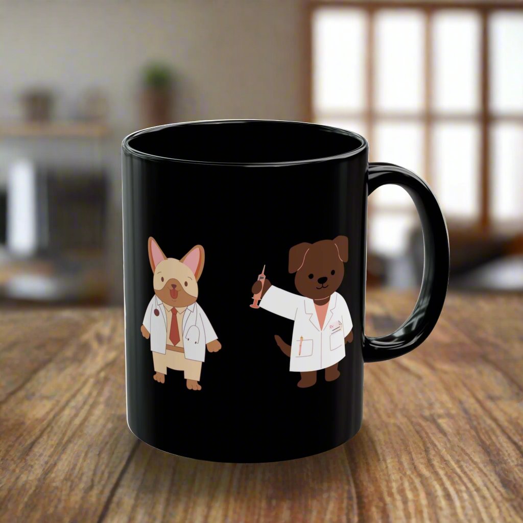 Vetrinary doctor mug, dogtor mug, dog doctor mug, dog lover gift, medical humor, Vet tech, Vet student gift