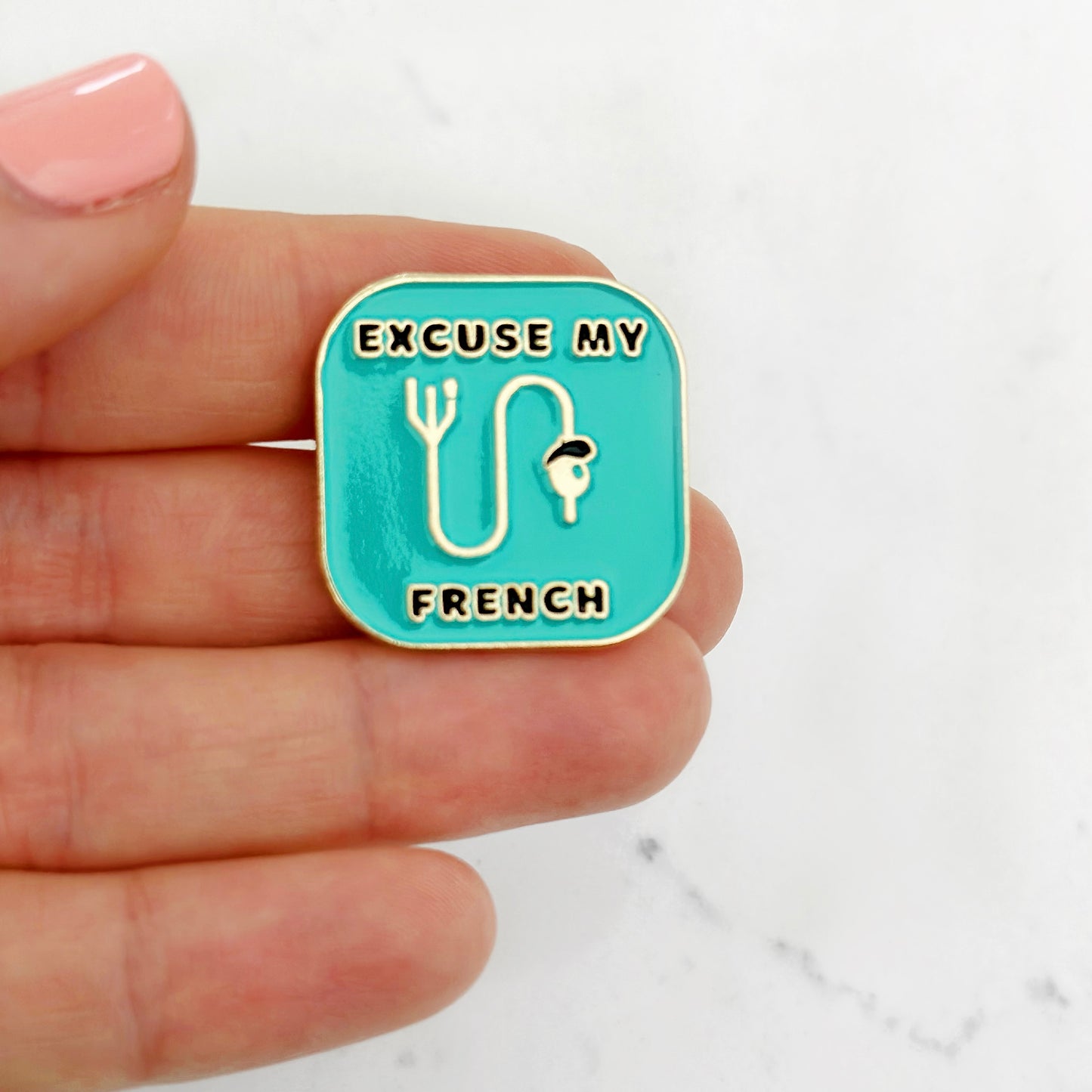 urology pin, gift idea for urologist, resident pin for white coat, funny nurse pin