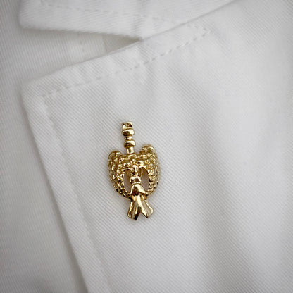 Thyroid Medical pin, doctor gift, white coat pin, graduation gift