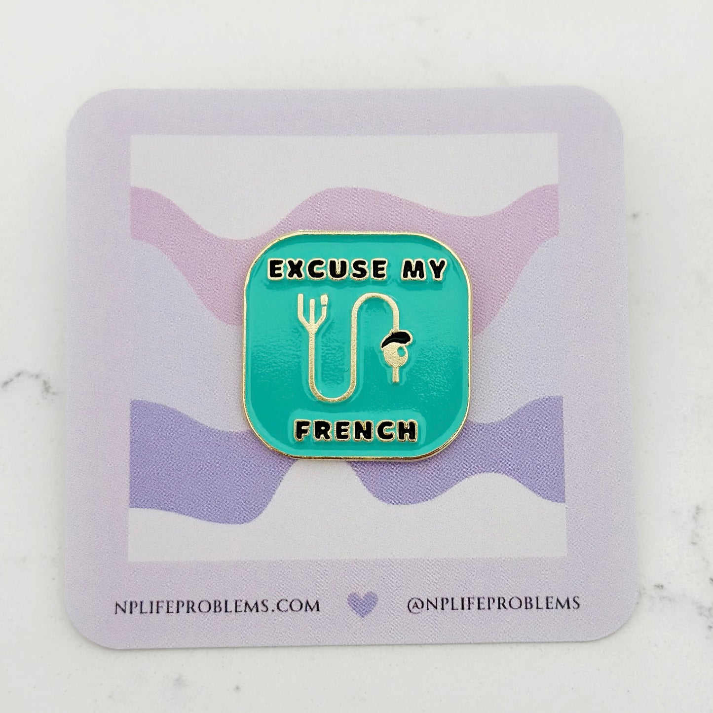 urology pin, gift idea for urologist, resident pin for white coat, funny nurse pin