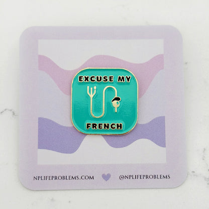 urology pin, gift idea for urologist, resident pin for white coat, funny nurse pin