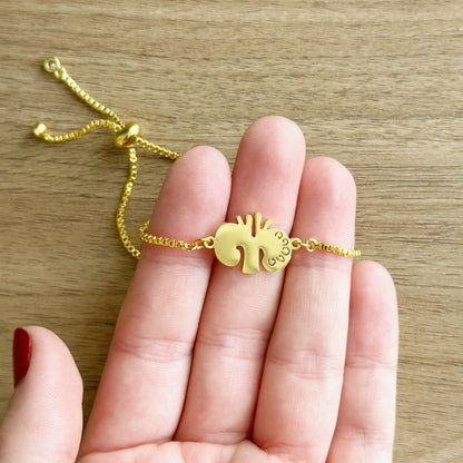 Gold Kidney Bracelet, Urology and Nephrology Gift, Nephrologist Jewelry, Urologist Bracelet, Kidney Transplant Gift for Doctors, Nurses, and PAs