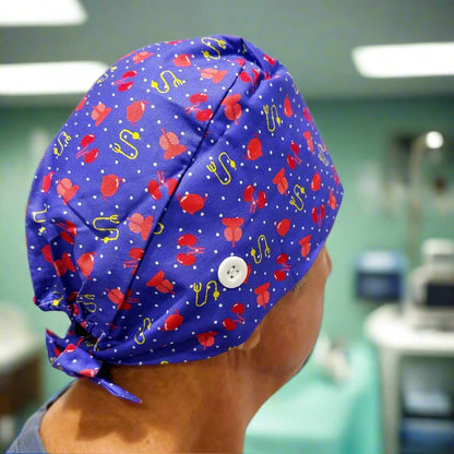 Urology Scrub Cap – Urologist Graduation Gift, Kidney & Bladder Surgery Hat, Prostate Surgeon Thank You, New Urology Resident OR Scrub Cap