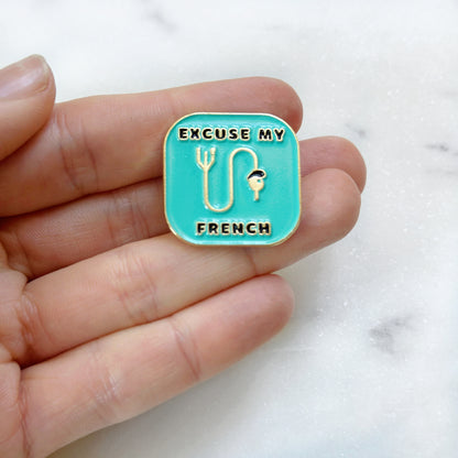 urology pin, gift idea for urologist, resident pin for white coat, funny nurse pin