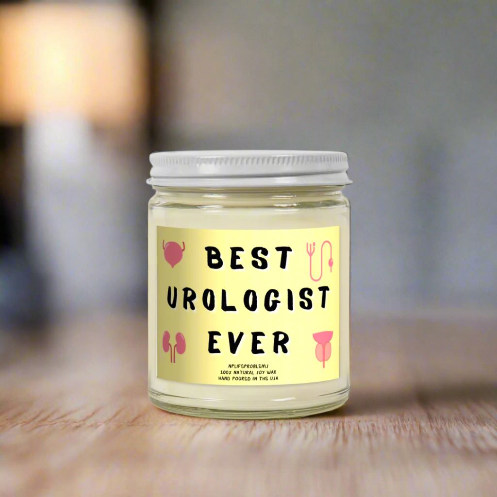 Best Urologist Ever candle, Urologist gift, Urology resident gift.