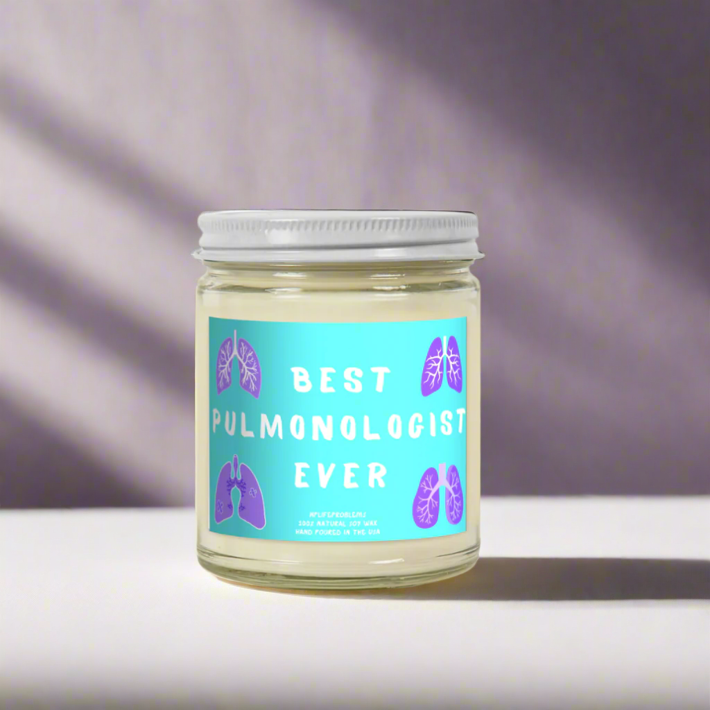 Best Pulmonologist Ever Candle, Pulmonology gift, Pulmonology match, Resident,