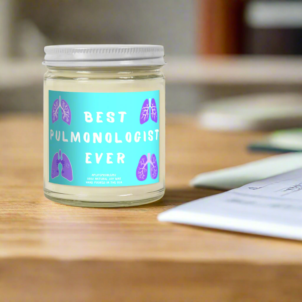 Best Pulmonologist Ever Candle, Pulmonology gift, Pulmonology match, Resident,