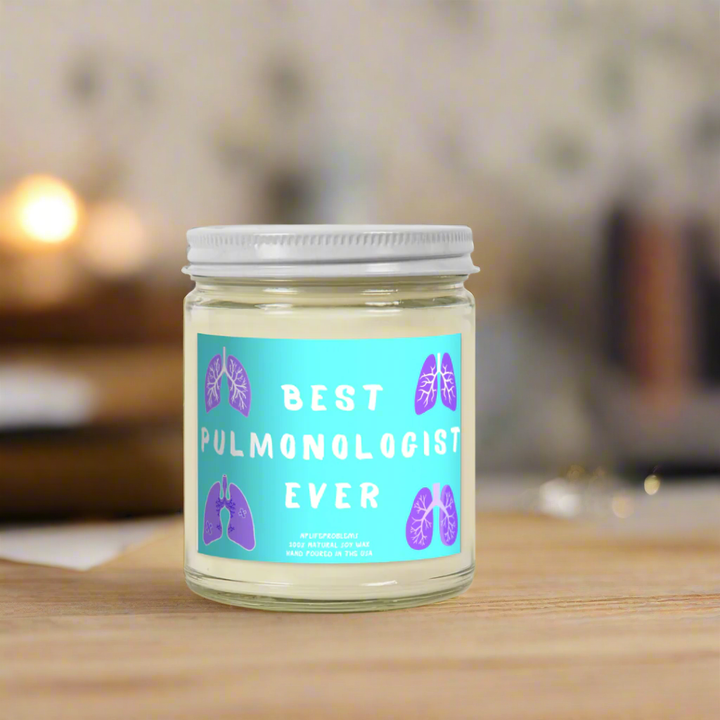 Best Pulmonologist Ever Candle, Pulmonology gift, Pulmonology match, Resident,