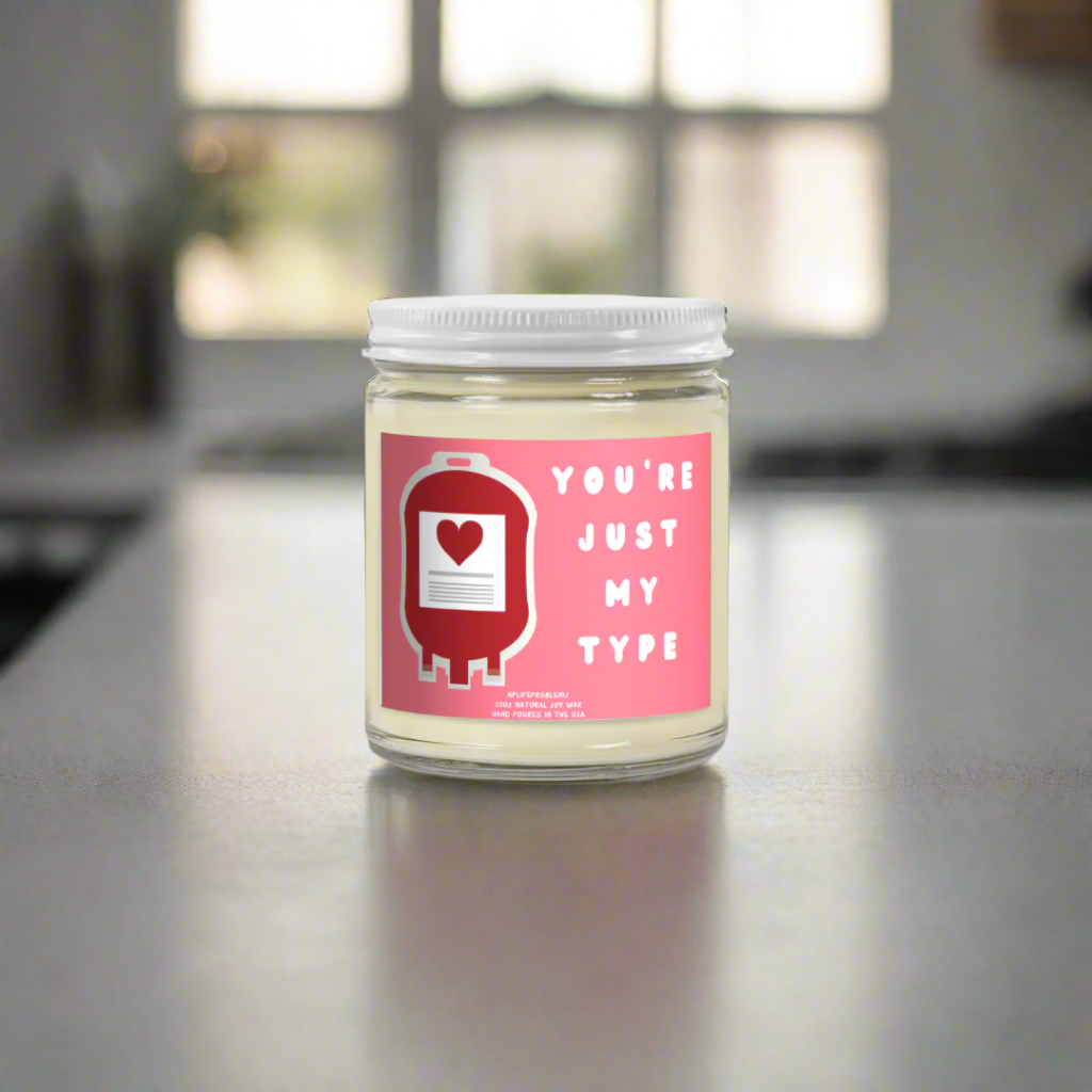 Doctor Anniversary Gift, Nurse Valentine’s Gift, Medical Pun Candle, RN Gift for Nurses, Lab Tech Candle with Humor, Doctor Wife or Husband Gift, Medical-Themed Candle