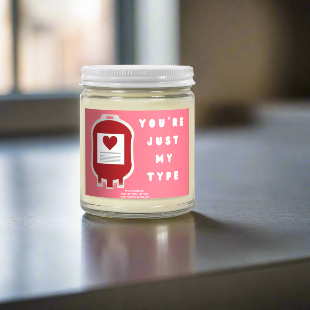 Doctor Anniversary Gift, Nurse Valentine’s Gift, Medical Pun Candle, RN Gift for Nurses, Lab Tech Candle with Humor, Doctor Wife or Husband Gift, Medical-Themed Candle