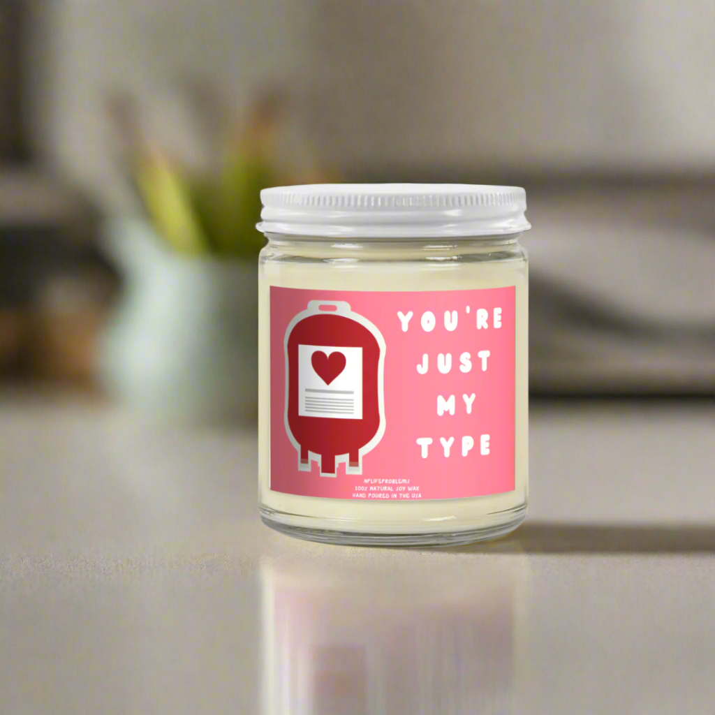 Doctor Anniversary Gift, Nurse Valentine’s Gift, Medical Pun Candle, RN Gift for Nurses, Lab Tech Candle with Humor, Doctor Wife or Husband Gift, Medical-Themed Candle