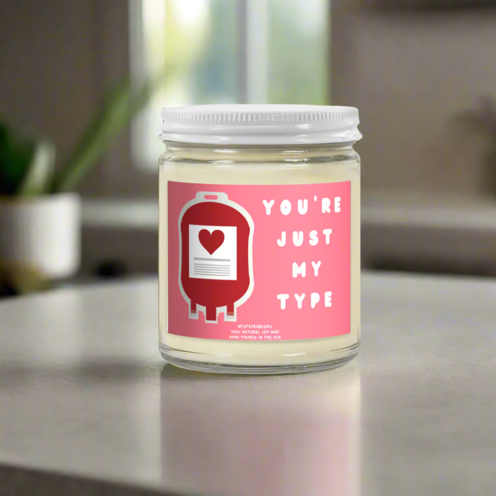 Doctor Anniversary Gift, Nurse Valentine’s Gift, Medical Pun Candle, RN Gift for Nurses, Lab Tech Candle with Humor, Doctor Wife or Husband Gift, Medical-Themed Candle