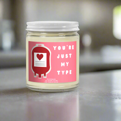 Doctor Anniversary Gift, Nurse Valentine’s Gift, Medical Pun Candle, RN Gift for Nurses, Lab Tech Candle with Humor, Doctor Wife or Husband Gift, Medical-Themed Candle