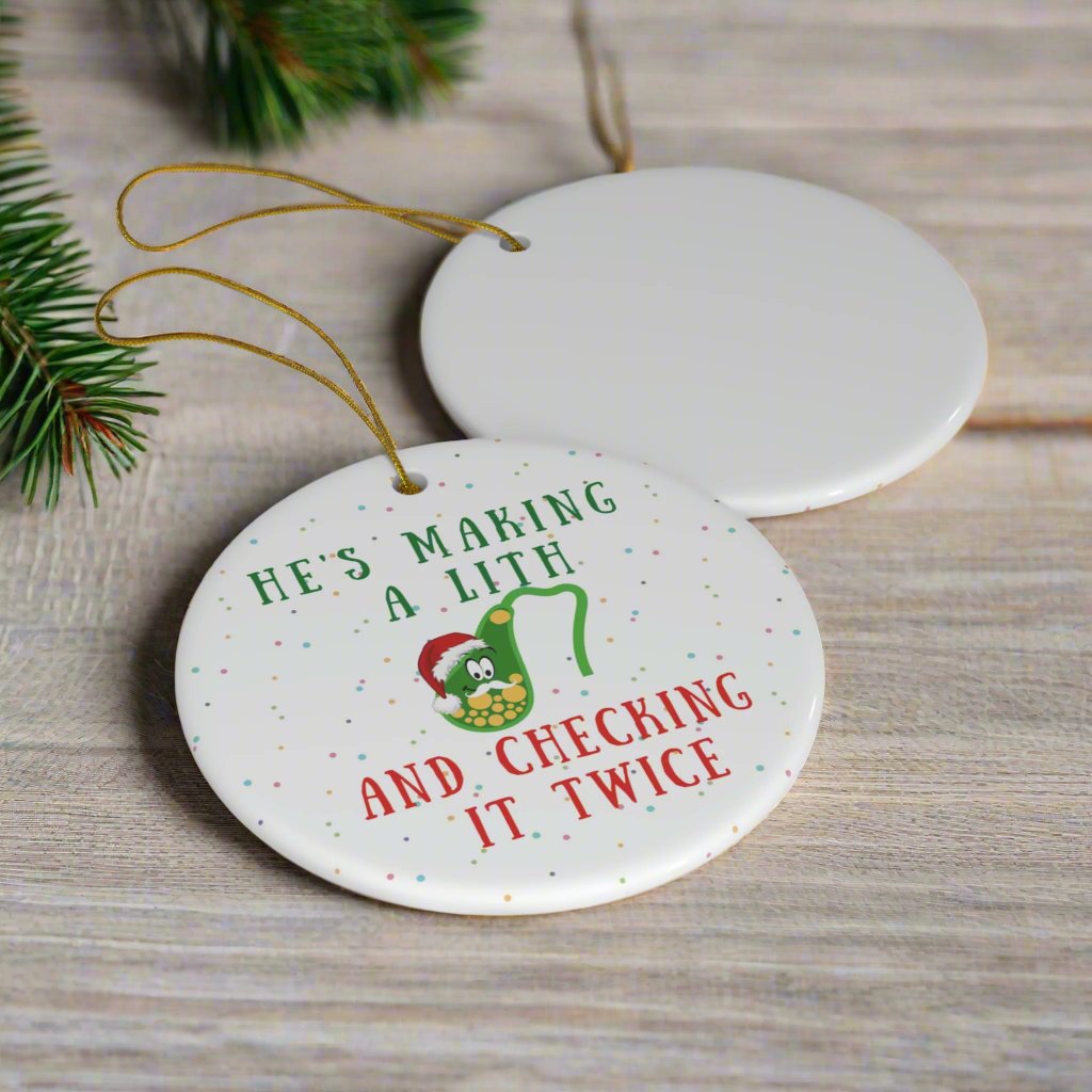 Gallbladder Christmas ornament, Medical puns, Surgeon holiday gift, medical humor, doctor gift, nurse gift, general sugrery, Lithotripsy