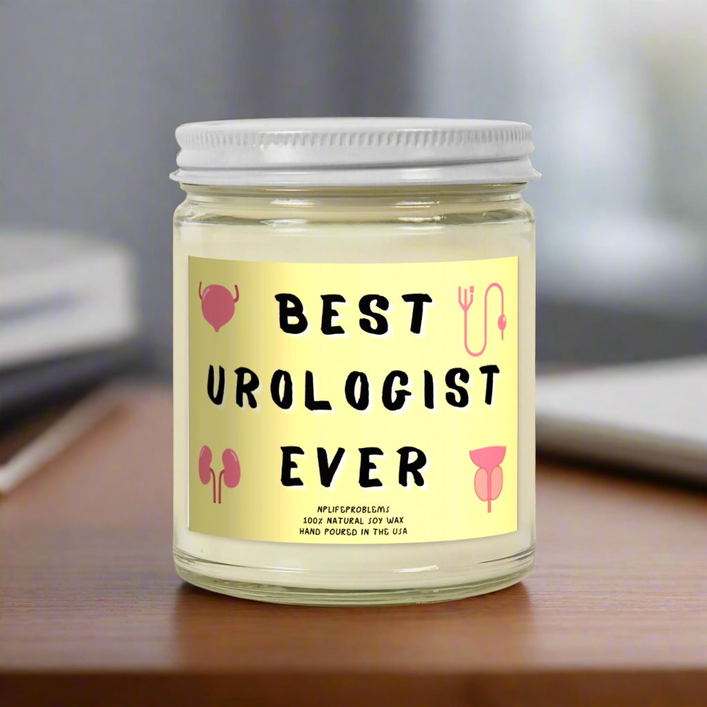 Best Urologist Ever candle, Urologist gift, Urology resident gift.