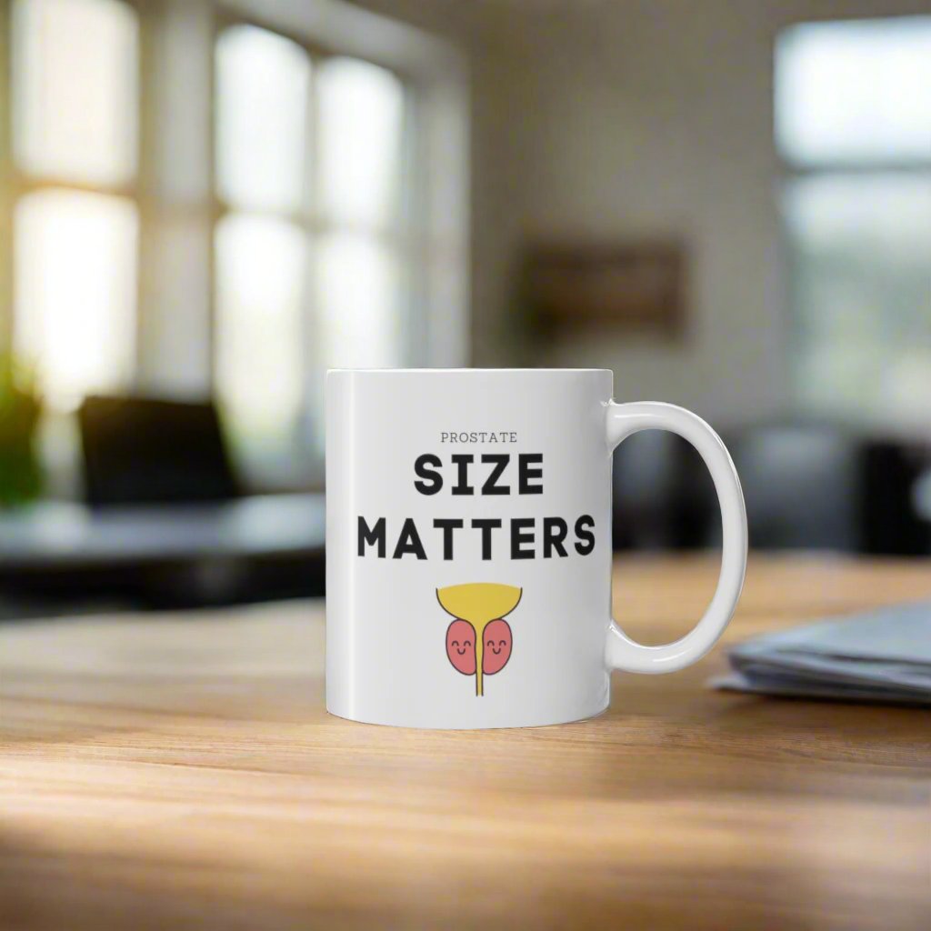 Urologist gift, mug, Prostate size matters, funny doctor mug, nurse mug, urology resident, stream team, urology fellow, TURP