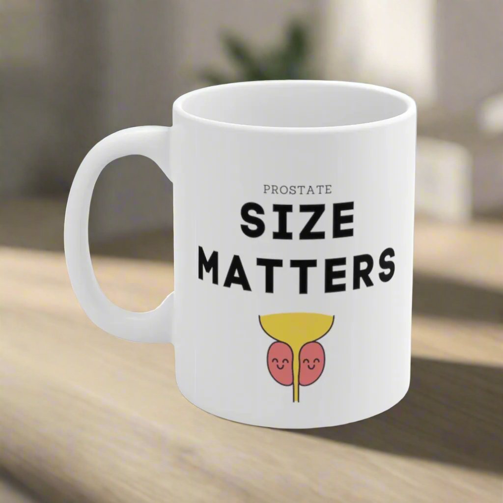 Urologist gift, mug, Prostate size matters, funny doctor mug, nurse mug, urology resident, stream team, urology fellow, TURP