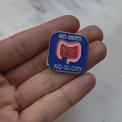 Colon Pin, gift idea for colorectal surgeons, GI doctors, proctologists, general surgeon pin