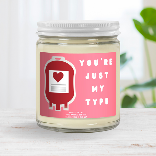 Doctor anniversary gift, Nurse valentines gift, RN candle, Lab tech candle, Medical puns, Medical humor, Doctor wife, Doctor husband gift.