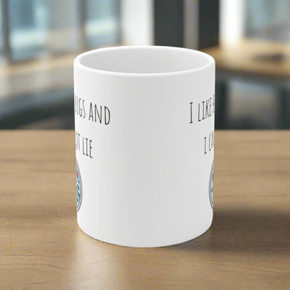 I like big bugs mug, infectious disease, public health, epidemiology, doctor, nurse, gift.