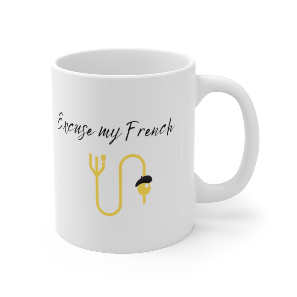 Excuse my French, Foley,  Urologist gift, mug, Urology gift
