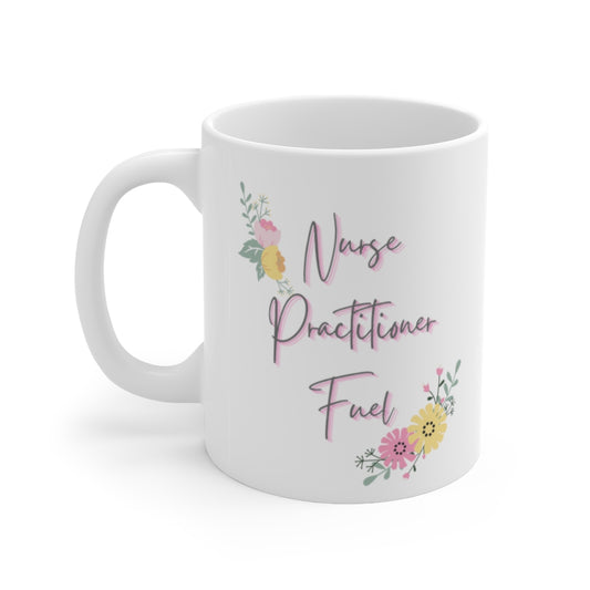 NP Nurse Practitioner Fuel mug, NP gift, Graduation, new grad NP, coworker gift, preceptor gift.