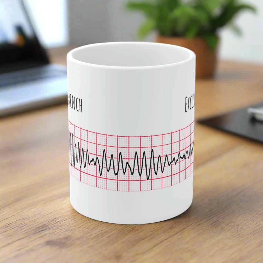 Torsades de pointes (TdP) Cardiologist mug, Doctor gift, surgeon gift, medical school graduation gift, cardiology resident gift