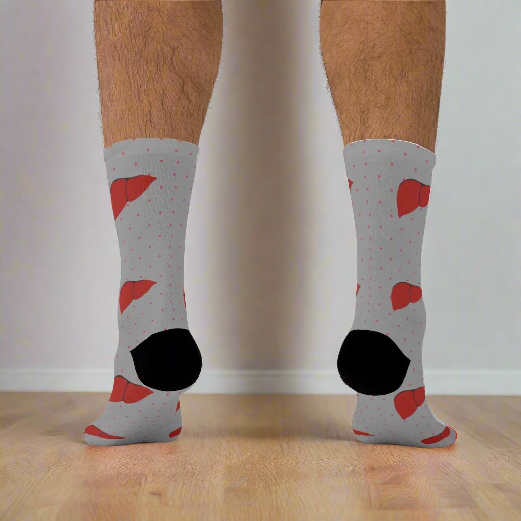 Liver socks, hepatology, hepatobiliary, doctor socks, nurse socks, surgeon gift.