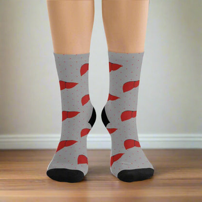 Liver socks, hepatology, hepatobiliary, doctor socks, nurse socks, surgeon gift.