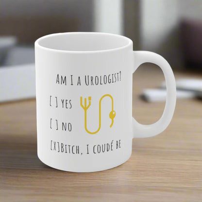 Urologist mug, Doctor gift, surgeon gift, medical school graduation gift, Urology resident gift, graduation gift, med student, white coat ceremony