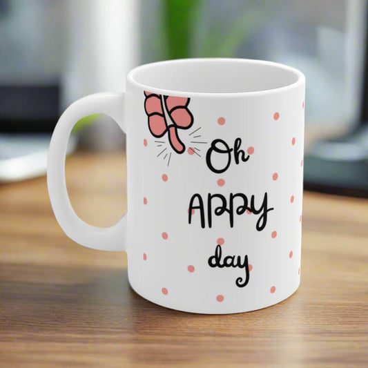 Oh Appy Day!, Surgeon mug, appendix surgery, general surgery, doctor gift.