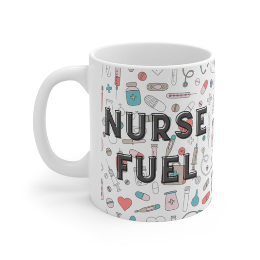 Nurse Fuel mug, NP gift, Graduation gift, new grad RN coworker gift. Registered Nurse gift, BSN, LPN.