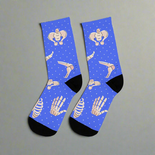 Blue Orthopedic Surgery socks, Ortho, Ortho resident, Surgeon gift, Doctor socks, Orthopaedics, Ortho nurse, Orthopedics match, Medical student