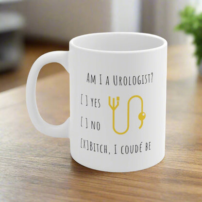 Urologist mug, Doctor gift, surgeon gift, medical school graduation gift, Urology resident gift, graduation gift, med student, white coat ceremony