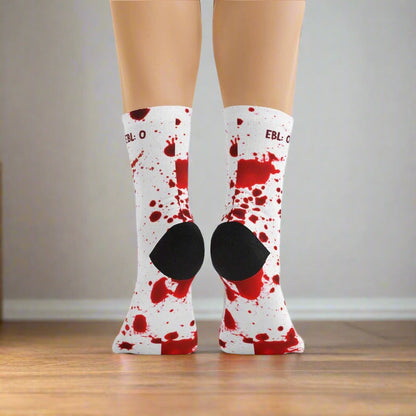 EBL:5 , Blood socks, surgeon gift, surgery nurse, OR nurse, doctor socks.