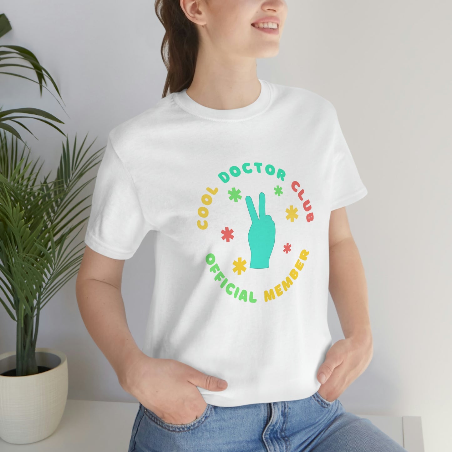 Cool Doctor Club Tee, graduation gift, Doctor Tee, Cool club, MD graduation, DO graduate, match day, white coat, coworker gift, medical student tee